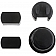 Help! By Dorman Tailgate Hinge - Matte Plastic Black Set Of 4 - 38641