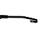 Help! By Dorman WindShield Wiper Arm 10-1/2 Inch Black Single - 42783