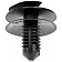 Dorman (OE Solutions) Molding Clip - Nylon Set Of 3 - 45472