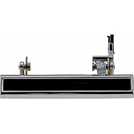 Help! By Dorman Exterior Door Handle - OEM Silver Single - 77019