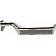 Help! By Dorman Interior Door Handle - Lever Metal Silver Single - 77045