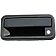 Help! By Dorman Exterior Door Handle - Plastic Black Single - 77072