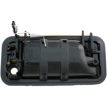 Help! By Dorman Exterior Door Handle - Plastic Black Single - 77072-1