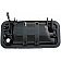 Help! By Dorman Exterior Door Handle - Plastic Black Single - 77072