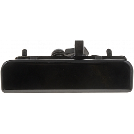 Help! By Dorman Exterior Door Handle - Plastic Black Single - 77079