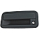 Help! By Dorman Exterior Door Handle - Plastic Black Single - 77096