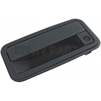 Help! By Dorman Exterior Door Handle - Plastic Black Single - 77096-1