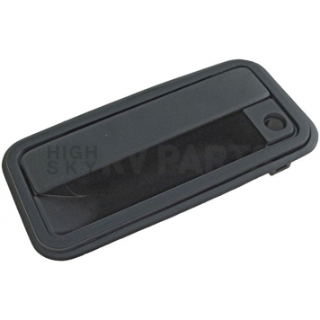 Help! By Dorman Exterior Door Handle - Plastic Black Single - 77096CD-1
