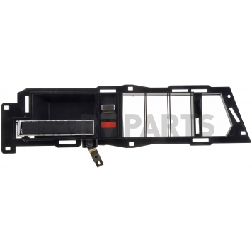 Help! By Dorman Interior Door Handle - Lever Metal Black Housing With Silver Lever Single - 77128