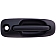 Help! By Dorman Exterior Door Handle - Plastic Black Single - 83223