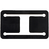Help! By Dorman Seat Belt Slide Bar - Matte Plastic Black Single - 74325