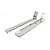 Dee Zee Running Board Silver Powder Coated Aluminum Stationary - DZ1059