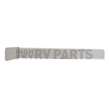 Dee Zee Running Board Silver Powder Coated Aluminum Stationary - DZ1059-2
