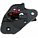 Help! By Dorman Interior Door Handle - Lever Plastic Black Single - 93360
