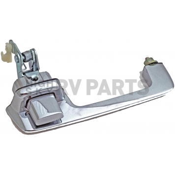 Help! By Dorman Exterior Door Handle - OEM Silver Single - 93502-2