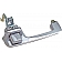 Help! By Dorman Exterior Door Handle - OEM Silver Single - 93502
