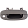 Help! By Dorman Exterior Door Handle - Plastic Black Single - 93510