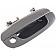 Help! By Dorman Exterior Door Handle - Plastic Black Single - 93510