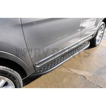Dee Zee Running Board Black Powder Coated Aluminum Stationary - DZ16201-2