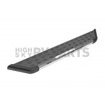 Dee Zee Running Board Black Powder Coated Board With Chrome Plated Trim Aluminum Stationary - DZ16322