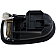 Help! By Dorman Interior Door Handle - Plastic Black Housing With Silver Lever Single - 93846