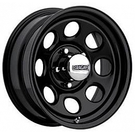 Cragar Wheel 397 Soft 8 - 15 x 8 Black - 1529384014B