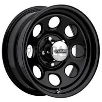 Cragar Wheel 397 Soft 8 - 15 x 8 Black - 1529384014B