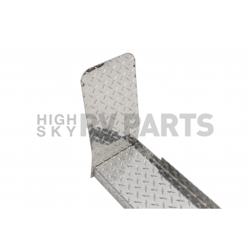 Dee Zee Running Board Silver Powder Coated Aluminum Stationary - DZ2053-3