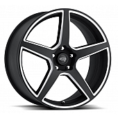 Cragar Wheel 620BMBC Series - 22 x 9 Black With Natural Accents - 620BMBC2902065