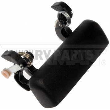 Help! By Dorman Exterior Door Handle - Metal And Plastic Black Single - 90697CD