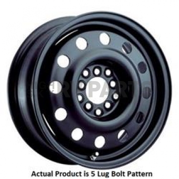 Cragar Wheel 83 Series - 16 x 6.5 Black - 1621749017B