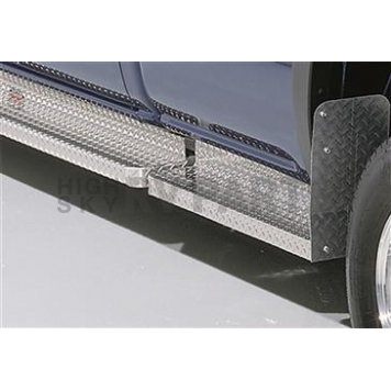 Dee Zee Running Board - Box Board Aluminum Silver Powder Coated - DZ3376