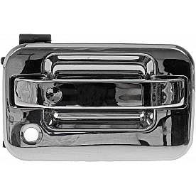 Help! By Dorman Exterior Door Handle - Plastic Silver Single - 91069