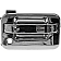 Help! By Dorman Exterior Door Handle - Plastic Silver Single - 91069