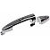 Help! By Dorman Exterior Door Handle - Plastic Silver Single - 91096