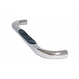 Dee Zee Nerf Bar 3 Inch Round Bent Chrome Plated Steel - DZ370682