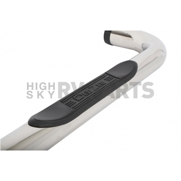 Dee Zee Nerf Bar 3 Inch Round Bent Polished Stainless Steel - DZ370762-2