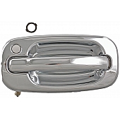 Help! By Dorman Exterior Door Handle - Plastic Silver Single - 91130