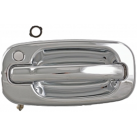 Help! By Dorman Exterior Door Handle - Plastic Silver Single - 91130