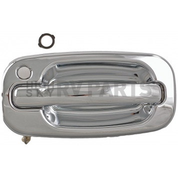 Help! By Dorman Exterior Door Handle - Plastic Silver Single - 91130