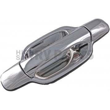 Help! By Dorman Exterior Door Handle - Plastic Silver Single - 91169-2