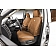 Covercraft Seat Cover Duck Weave Fabric Brown Set Of 2 - SSC2545CABN
