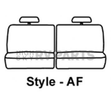 Covercraft Seat Cover Brown Single - SSC7479CABN