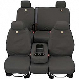 Covercraft Seat Cover Polycotton Gravel Single - SSC8469CAGY