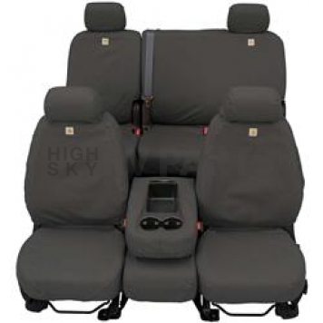 Covercraft Seat Cover Polycotton Gravel Single - SSC8469CAGY