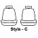 Covercraft Seat Cover Polycotton Charcoal Black Set Of 2 - SS2380PCCH