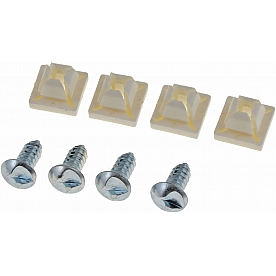 Dorman (OE Solutions) License Plate Mounting Hardware 4 Piece Set - 49258