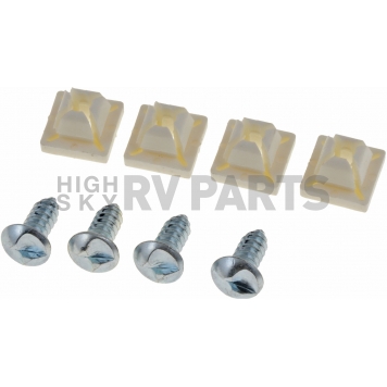 Dorman (OE Solutions) License Plate Mounting Hardware 4 Piece Set - 49258