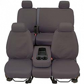 Covercraft Seat Cover Polycotton Gray Set Of 2 - SS2515PCGY