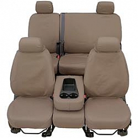 Covercraft Seat Cover Urethane-Coated Waterproof Gray Set Of 2 - SS2515WFGY